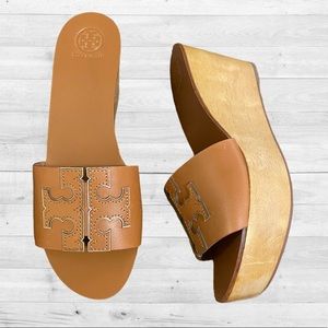 Tory Burch 80mm Ines Wedge Slides